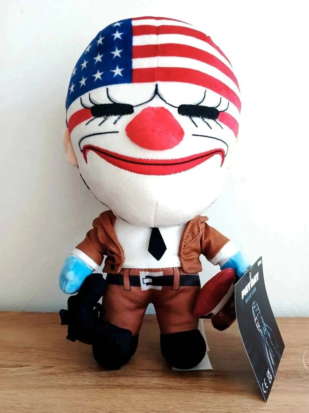 Peluche Payday Dallas 27cm Devplus Licence Officielle